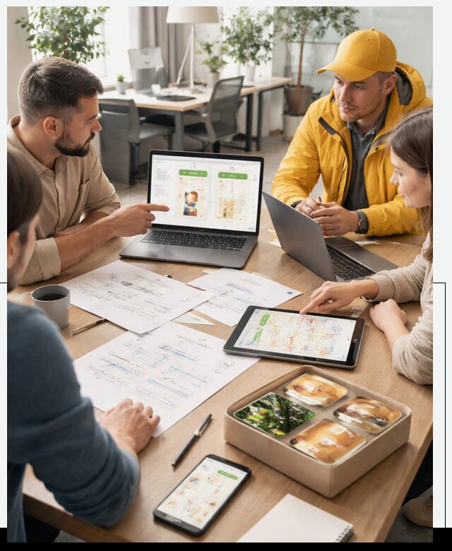 Разработка агрегатора доставки еды в Назарове от 15417 р., АвикейНрв